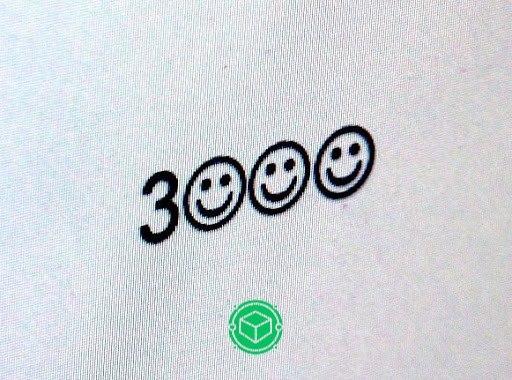 3000 پست در کوینگرام

