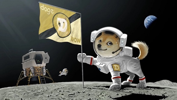 دوج کوین به ماه می‌رود؛ ارسال محموله فضایی SpaceX با تامین مالی DOGE

