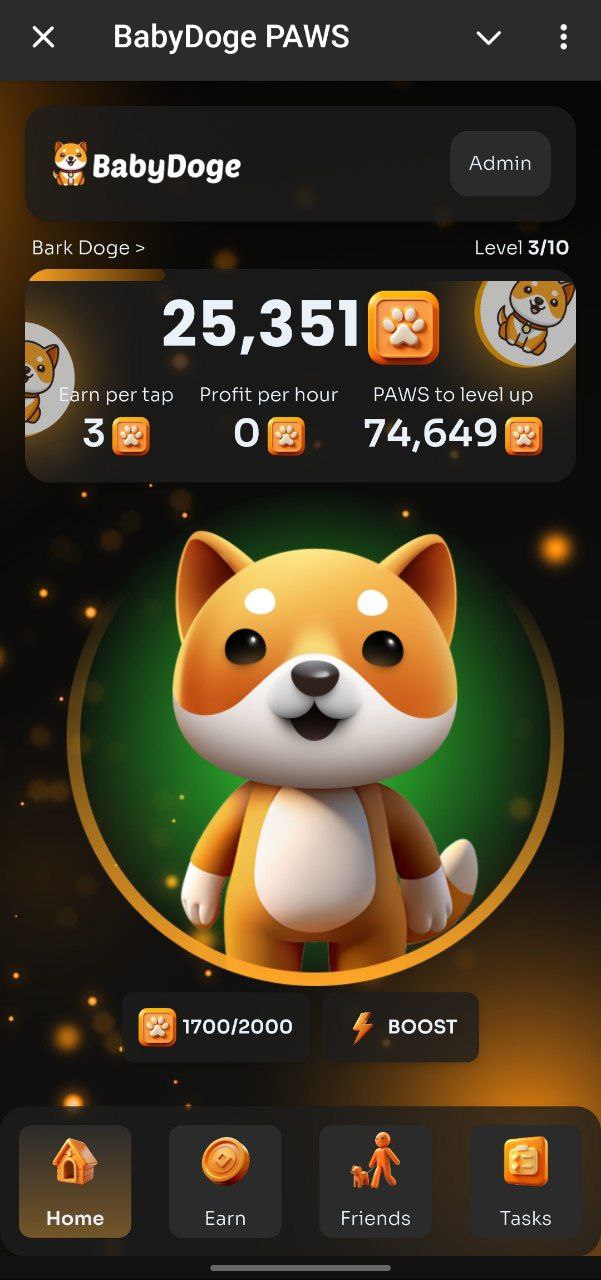 ایردراپ BabyDoge در تلگرام شروع به کار کرد