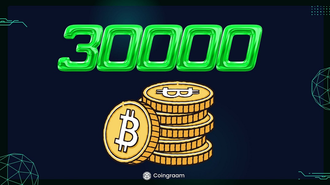 بیت کوین برای اولین بار از ژوئن 2022 به بالای 30 هزار دلار رسید!