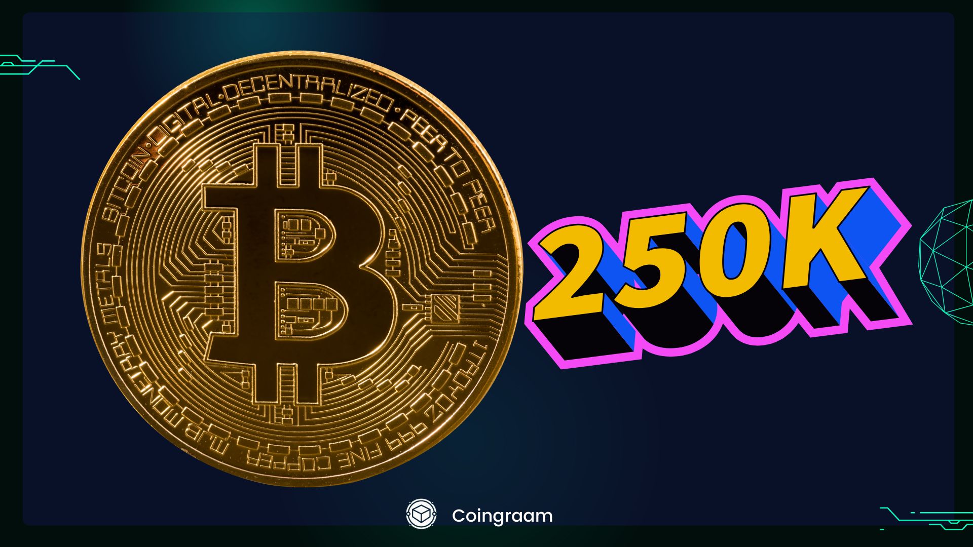 بیت‌کوین تا ۲۵۰۰۰۰ دلار در سال 2025؟ تحلیلگر رمز ارزها نظر می‌دهد