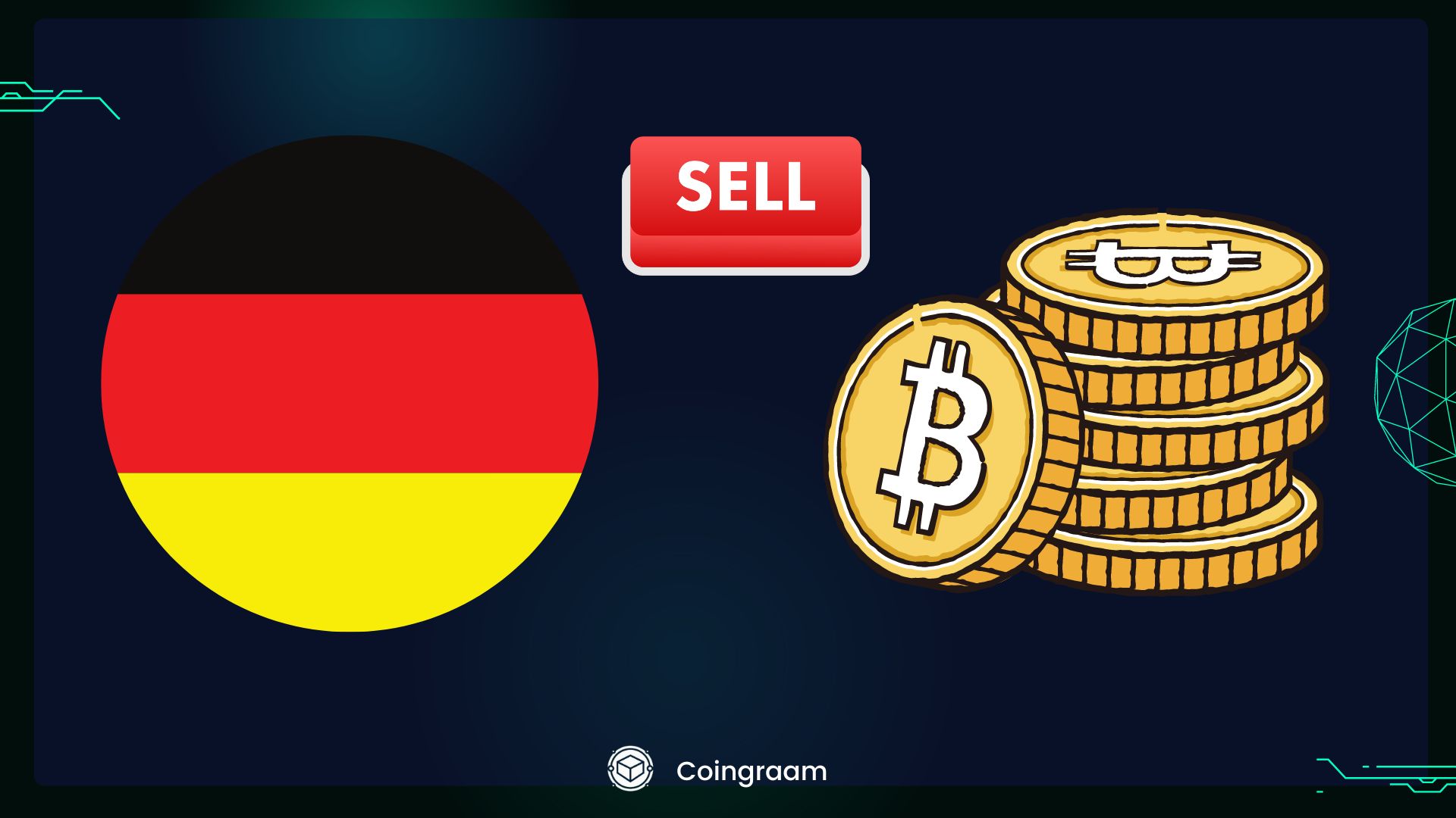 فروش گسترده بیت‌کوین توسط آلمان؛ آیا ریزش قیمت BTC ادامه‌دار خواهد بود؟