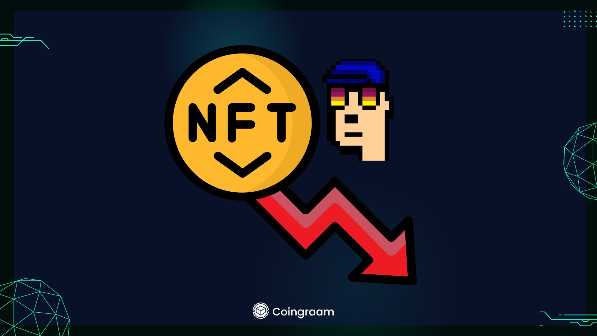 ارزش اکثر مجموعه‌های NFT در یک ماه گذشته کاهش یافته است

