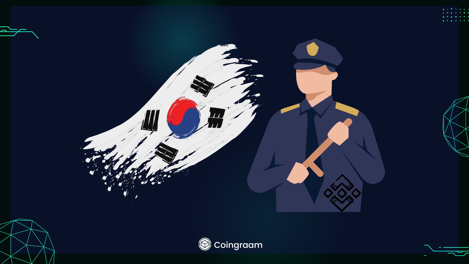 همکاری بایننس با پلیس کره جنوبی

