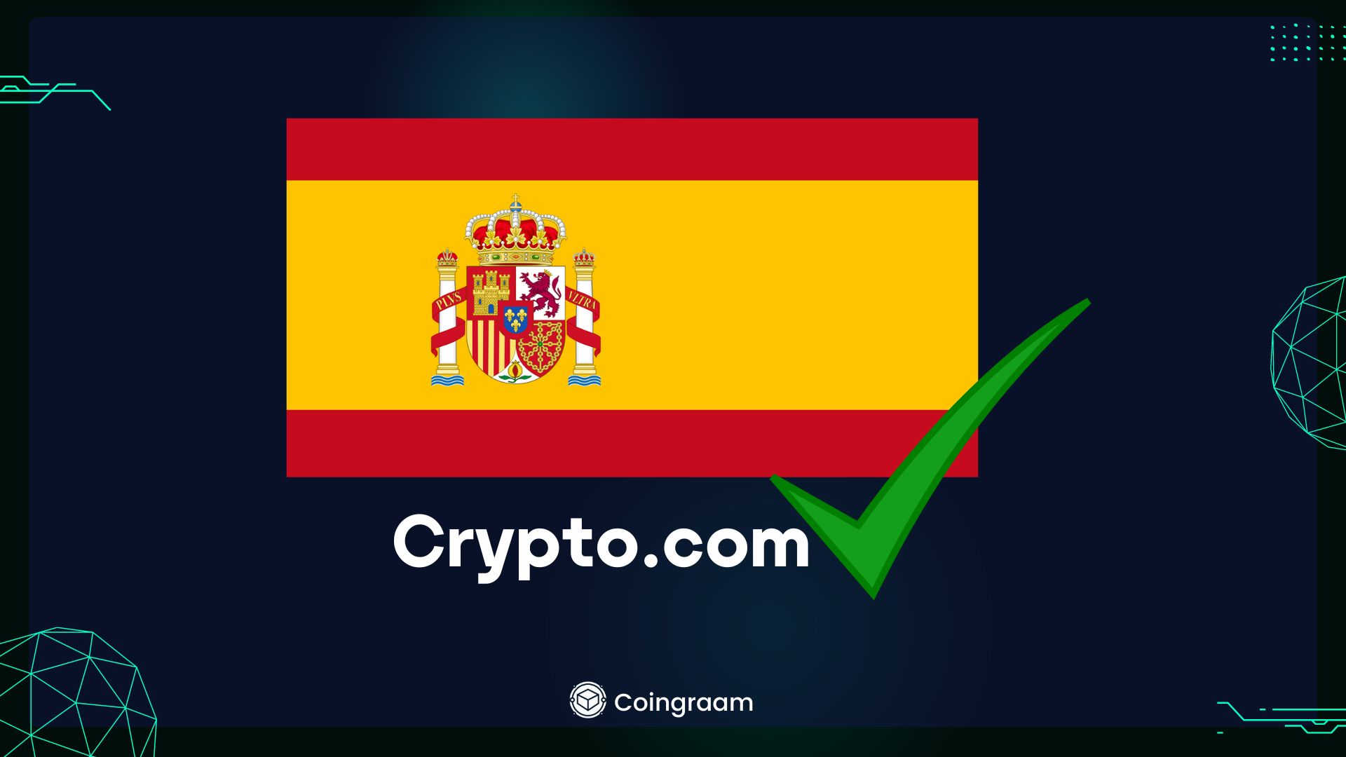 دریافت تاییدیه Crypto.com برای ارائه خدمات کریپتویی در اسپانیا