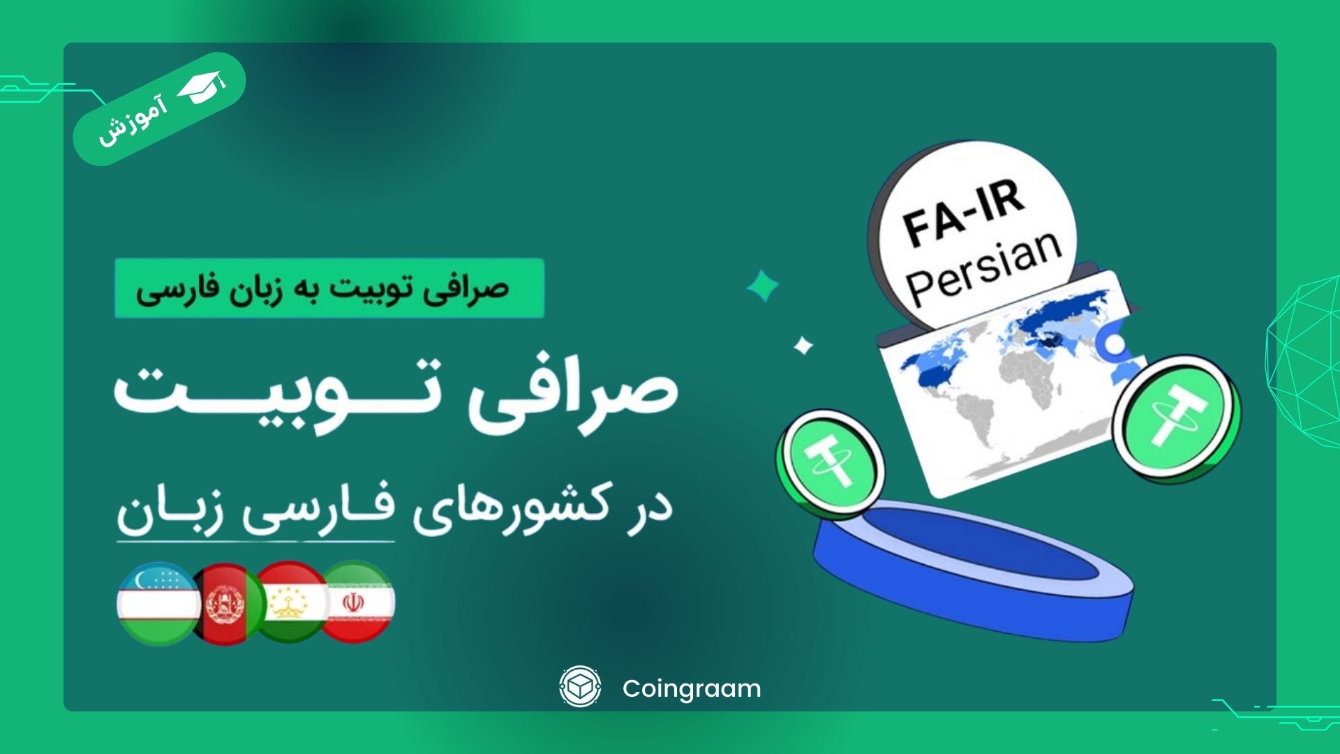 راهنمای تغییر زبان به فارسی در صرافی Toobit